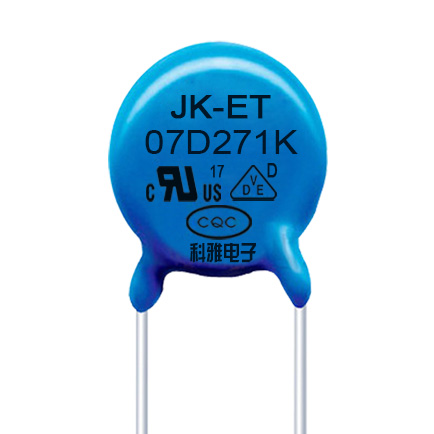 氧化锌压敏电阻厂家直销JK-ET压敏电阻7d271k